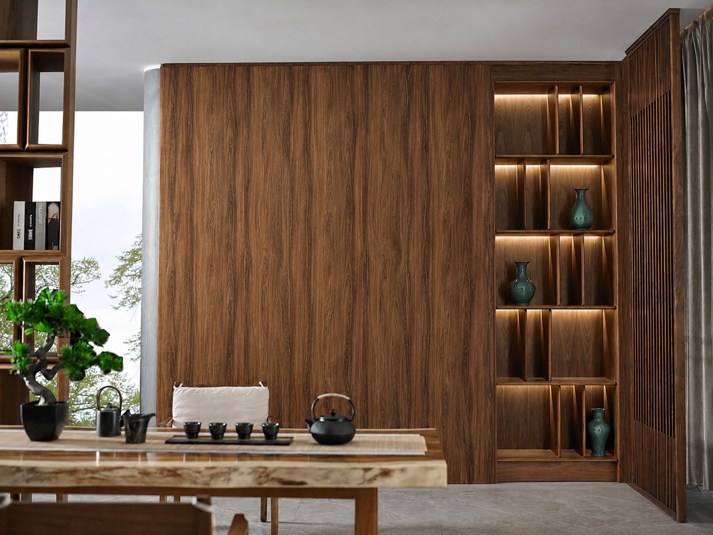 WC522 Shirin Walnut Gold