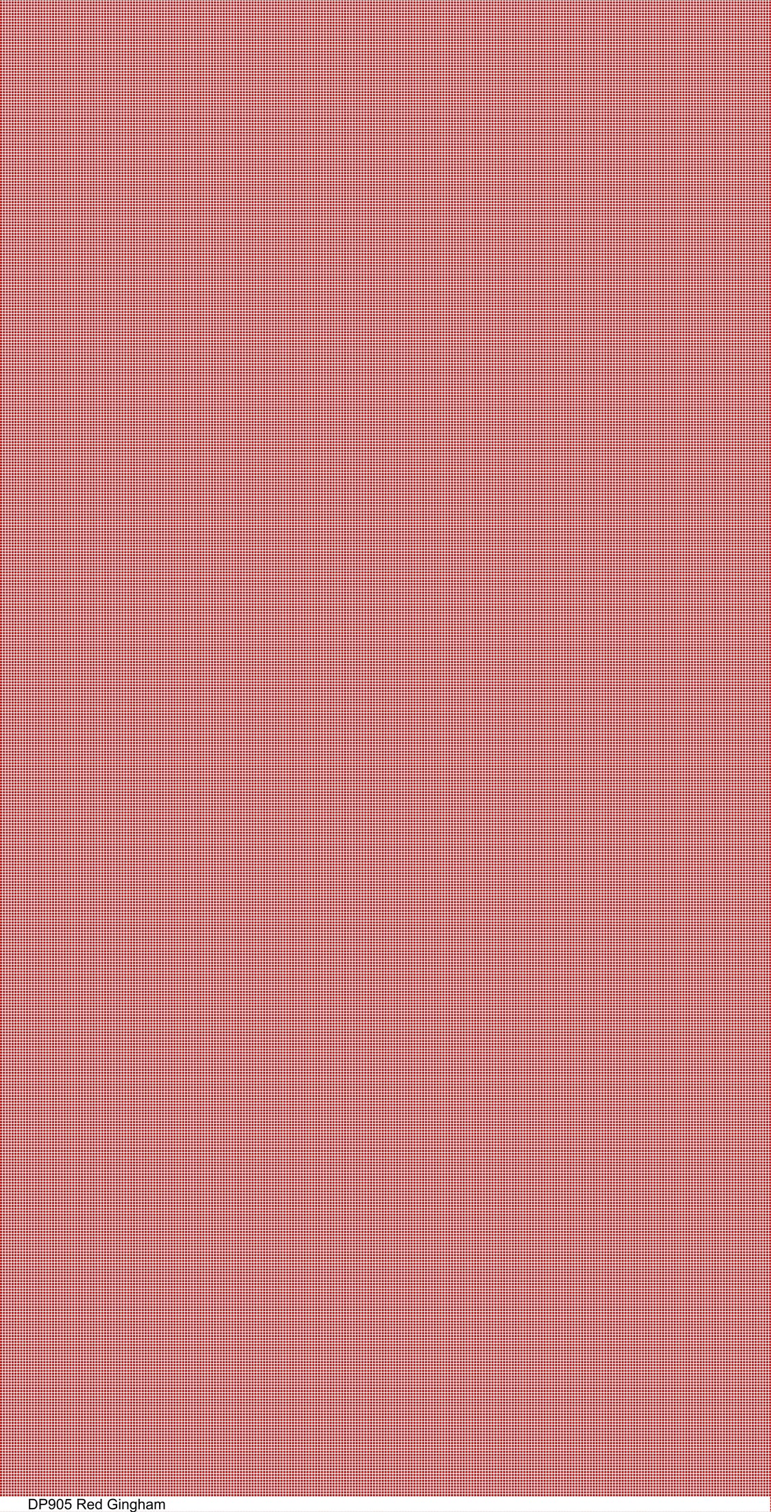 DP905 Red Gingham