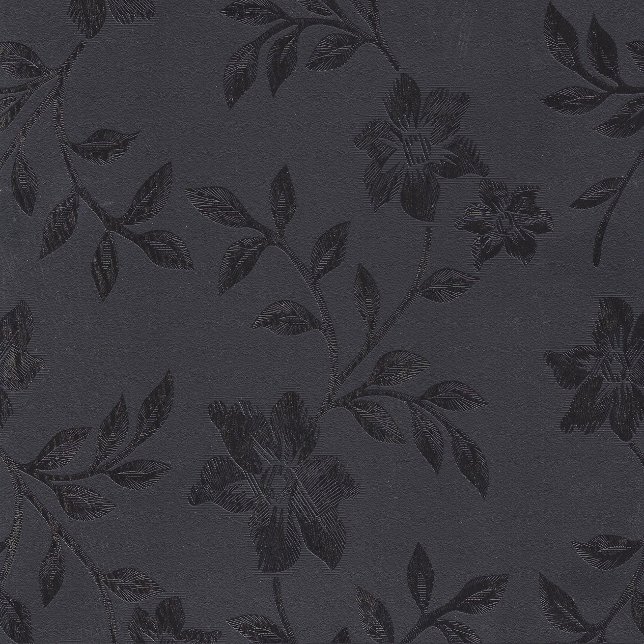 PB266 BLACK FLORAL